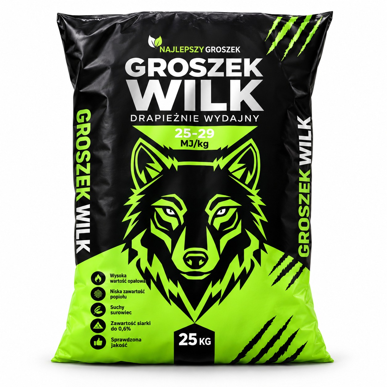 GROSZEK 25 KG WILK